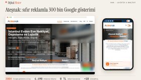 Ateşnak - Reklamsız Müşteri Getiren Nakliyat Sitesi