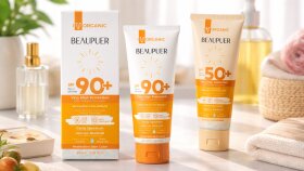 Beaupuer Güneş Kremi Ambalaj Tasarımı