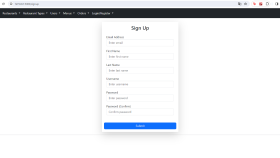 Database Admin Panel