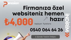 firmanıza özel dinamik website tasarımı yaparım