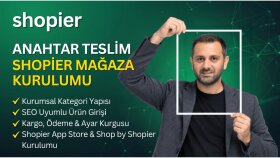 anahtar teslim A plus Shopier e-ticaret mağazası kurarım