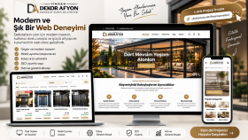 Dekor Afyon – Özel Tasarım E-Ticaret Web Sitesi