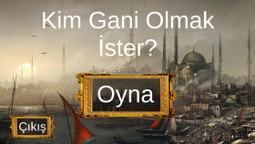 Kim Gani Olmak İster - Okul Projesi İçin Yaptığım Oyun
