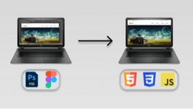 psd ve figma tasarımlarını html, css ve js'e çeviriyorum