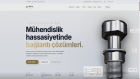 Endüstriyel Ürün Kataloğu ve Kurumsal Web Sitesi