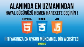 profesyonel websitesi kodlayabilirim