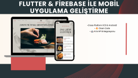 Flutter ve Firebase ile mobil uygulama geliştiririm