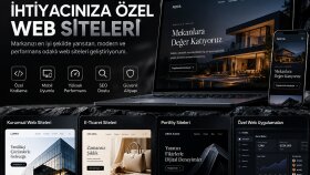 modern ve profesyonel web sitesi geliştiririm