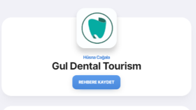 vCard - Gul Dental qr Kod