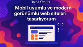 modern ve mobil uyumlu web siteleri tasarlıyorum