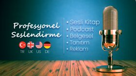 seslendirme yapıyorum