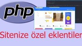 web sitelerinize eklenti yazarak yeni işlevler getirebilirim
