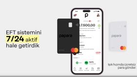 Banka değil, Papara 