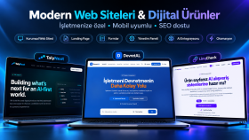 SEO ve GEO uyumlu modern web sitesi geliştiririm