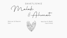 sizin özel anlarınız için şık davetiyeler hazırlarım