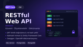 .NET Core ile C# RESTful Web API geliştiririm