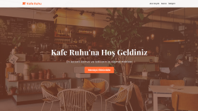 Modern Coffee Shop Website | Mobil Uyumlu & Hızlı