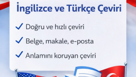 İngilizce - Türkçe profesyonel çeviri yaparım