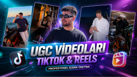 ürünlerin için satış odaklı UGC içerikler hazırlarım