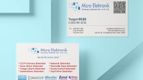 Microelektronik Kartvizit | Bussiness Card