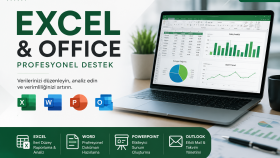 microsoft excel ve powerpoint ile ilgili işlerinizi yaparım