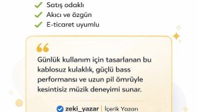 SEO Uyumlu Satış Odaklı Ürün Açıklamaları Yazarım
