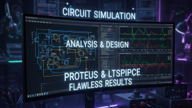 elektronik devrelerinizi analiz eder ve simüle ederim