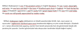 bir çevirmenim ve her çeviri konusunda yardım edebilirim