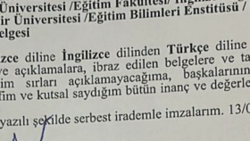 Yeminli çeviri