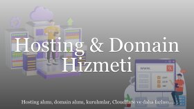 ihtiyacınıza göre domain ve hosting yapılandırması yaparım