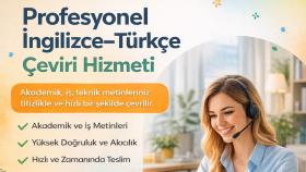İngilizceden Türkçeye Türkçeden İngilizceye çevirebilirim