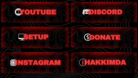 Örnek Twitch/Kick Yayıncı Panelleri