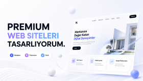 şık ve hareketli modern web siteleri tasarlıyorum