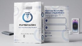 Marmara Store - Kurumsal El Geçme Poşet Tasarımı