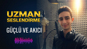 Türkçe seslendirme hizmeti sunuyorum