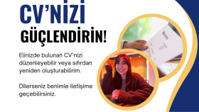 CV'nizi oluşturabilirim/düzenleyebilirim