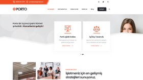 Kurumsal firma web sitesi.