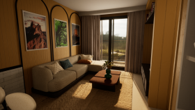 modelinizin iç ve dış mekan VR simülasyonunu oluşturabilirim