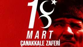 18 Mart Çanakkal Zaferi Temalı Post Tasarımı