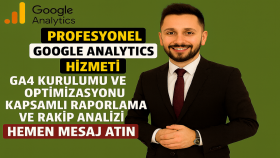 websiteniz için google analytics 4 kurulum hizmeti sağlarım