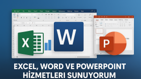 sizler için Office işlerinizi halledebilirim