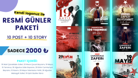 tüm resmi günler için tek paket hazırladım