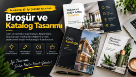 firmanız ve ürünleriniz için modern katalog & broşür tasarım
