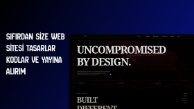 sıfırdan web sitesi yaparım