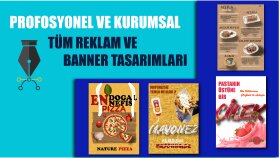 banner tasarımlarınızı hazırlarım