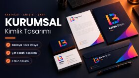 kurumsal kimlik ve kartvizit tasarımı yaparım