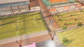 3D Spor Kompleksi Tasarımı