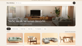 Mobilya Firması - E-katalog ve WhatsApp Sipariş Sayfası