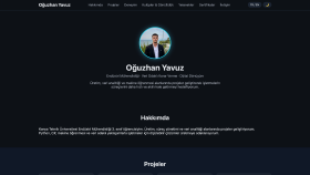 Kişisel Portfolio Web Sitem