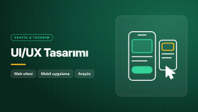 web sitesi ve mobil uygulamanız için UI/UX tasarımı yaparım